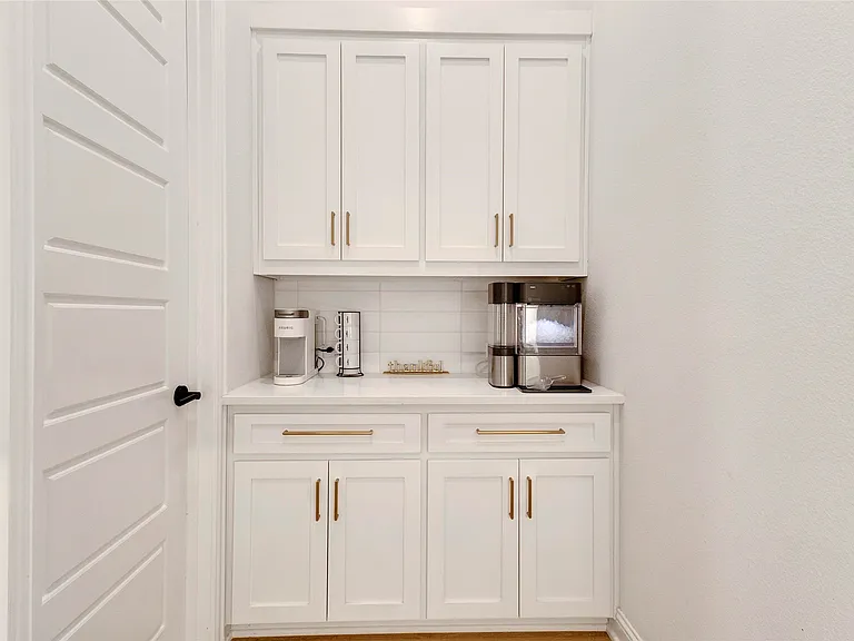 Built-In Coffee Bar Nook in Prosper, TX by SHADELE Design & Remodeling