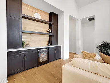 Custom Wet Bar & Built-Ins in Prosper, TX by SHADELE Design & Remodeling
